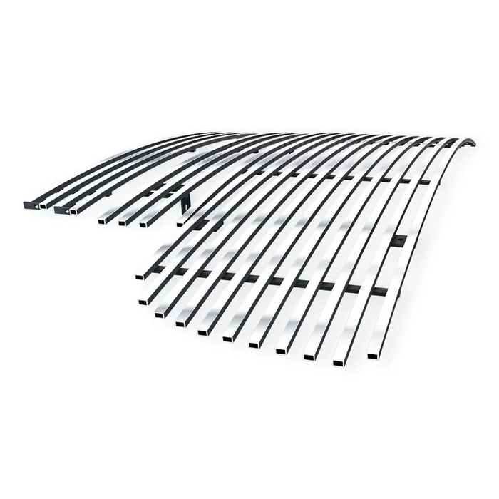 Aps Premium Stainless Steel Chrome 8X6 Billet Grille Insert Compatible With Gmc Sierra 2500 2003-2004 & 03-06 1500 2500 Hd 3500