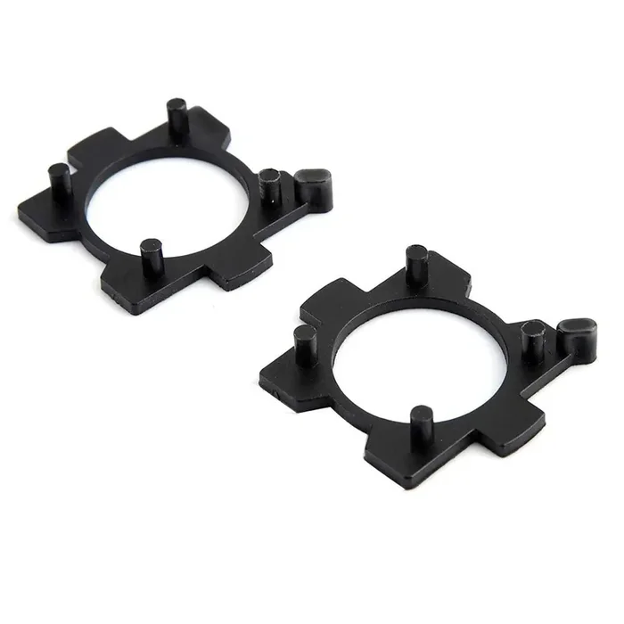 Aramox Headlight Bulb Retainer, 2Pcs H7 Led Car Headlight Bulb Adapter Base L08 Retainer Holder For Mazda Cx5 Cx7