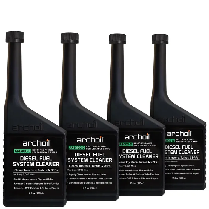 Archoil Ar6400-D Diesel Fuel System Cleaner (Four Pack) – Cleans Injectors, Turbo & Dpf