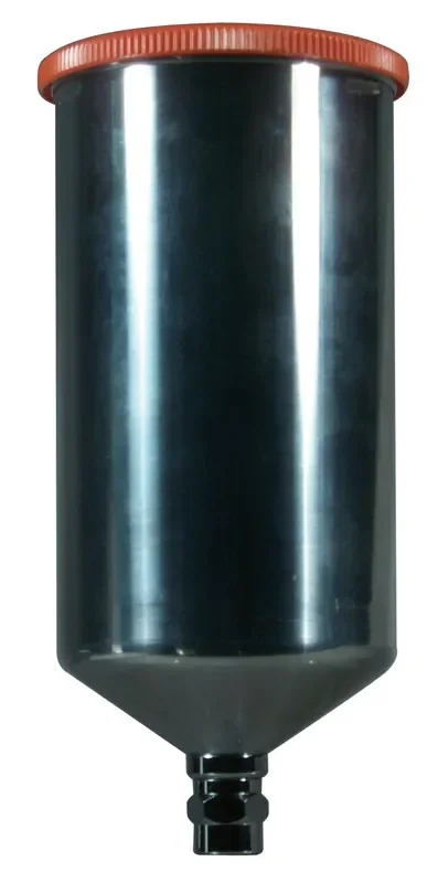 Astro Pcu3501S 1-Liter Aluminum Gravity Feed Cup With Screw-On Lid