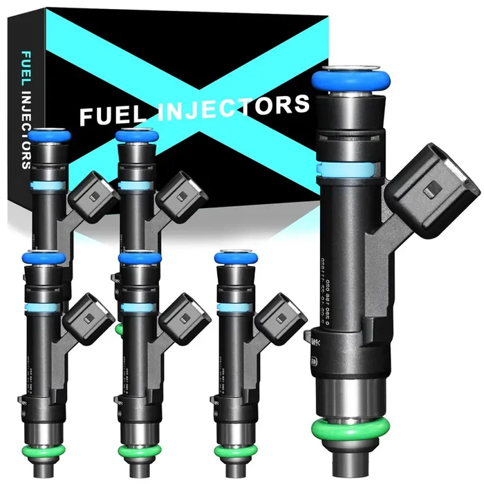 Aupeft Fuel Injectors For -Jeep Grand Cherokee Liberty Commander For -Ram 1500 For -Dodge Nitro Durango For -Mitsubishi Raider 3.7L 2004 2005 2006 2007 2008 2009 2010 2011 2012 Oe 0280158020 (8Pcs)