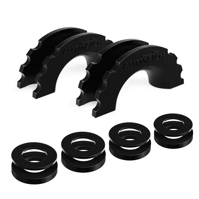 Autmatch D Ring Shackle Isolators Washers Kit – 2 Rubber Shackle Isolators With 8 Washers, Fits 3/4 Shackles Protect And Prevent