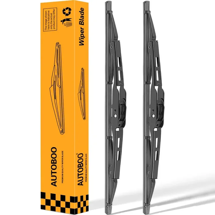 Autoboo Replacement For Jeep Wrangler Front Windshield Wiper Blades 2007-2017- Wiper Blade 15 +15 Inch (Set Of 2)