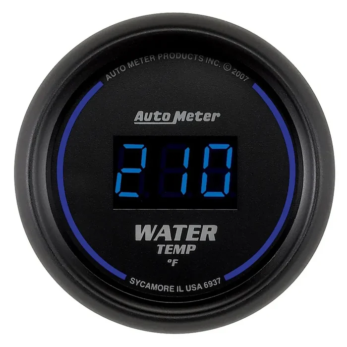 Autometer Cobalt Digital Series 0-300deg Water Temperature Gauge