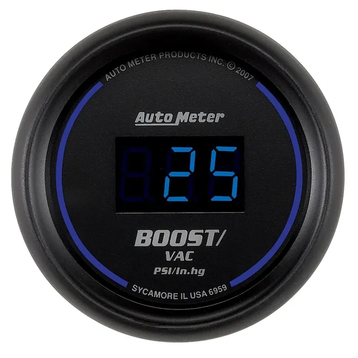 Autometer Cobalt Digital Series -30/+30 Boost Gauge