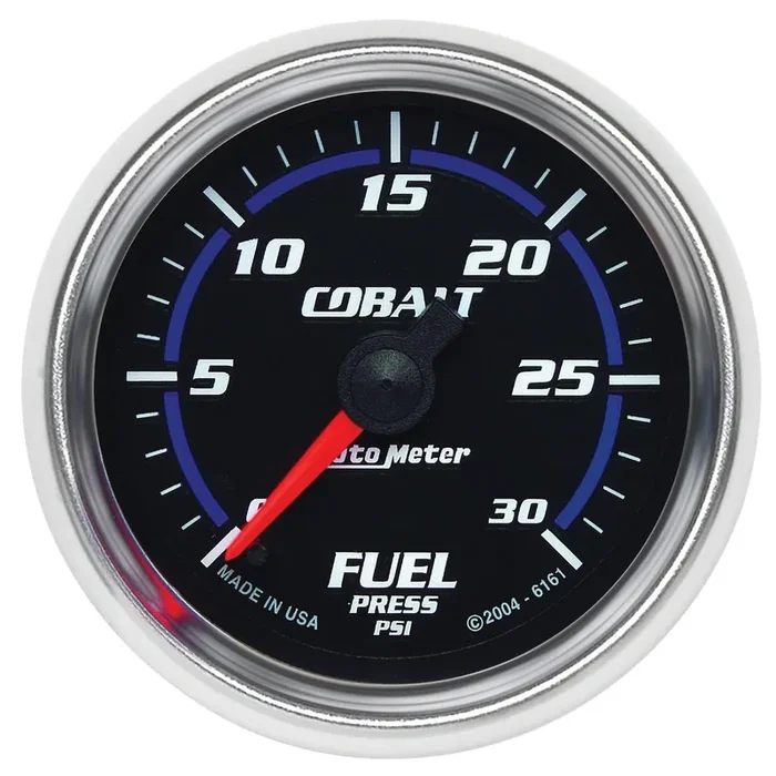 Autometer Cobalt Series 2 1/16″ 0-30 PSI Fuel Pressure Gauge