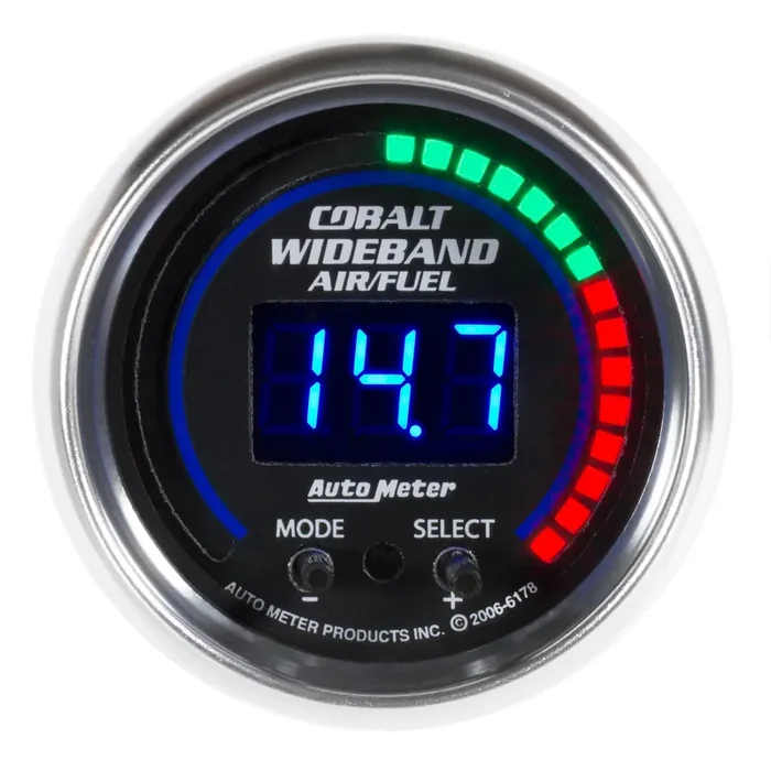 Autometer Cobalt Series 2-1/16″ Digital Wideband Air/Fuel Ratio