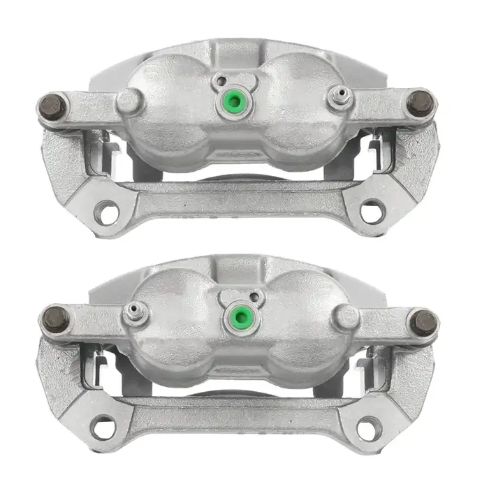 Autoshack Front Brake Calipers Assembly Pair Set Of 2 Driver And Passenger Side Replacement For 2012-2015 2016 2017 2018 2019 Ford F-150 2.7L 3.0L 3.3L 3.5L 3.7L 5.0L 6.2L V6 V8 4Wd Awd Rwd Bc3254Pr