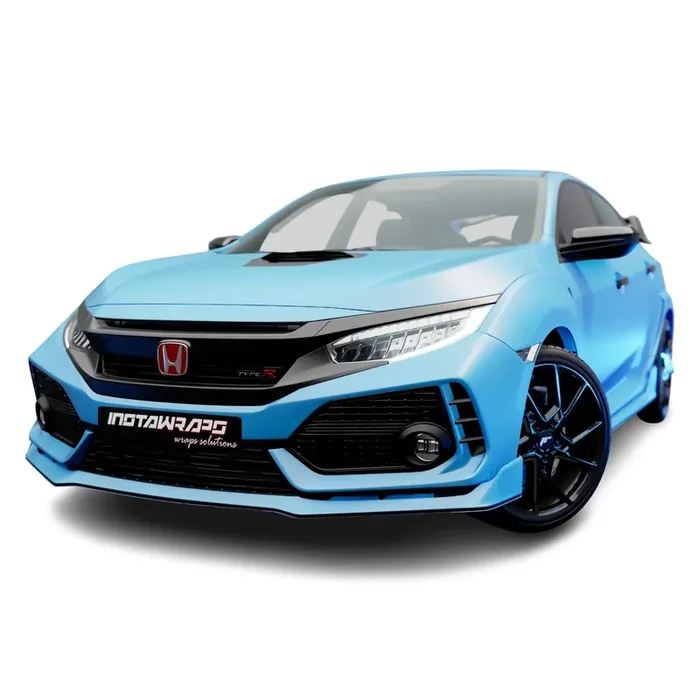 Avery Sw900-633-O Satin Light Blue 5Ft X 40Ft (200 Sq/Ft) Supreme Vinyl Car Wrap Film