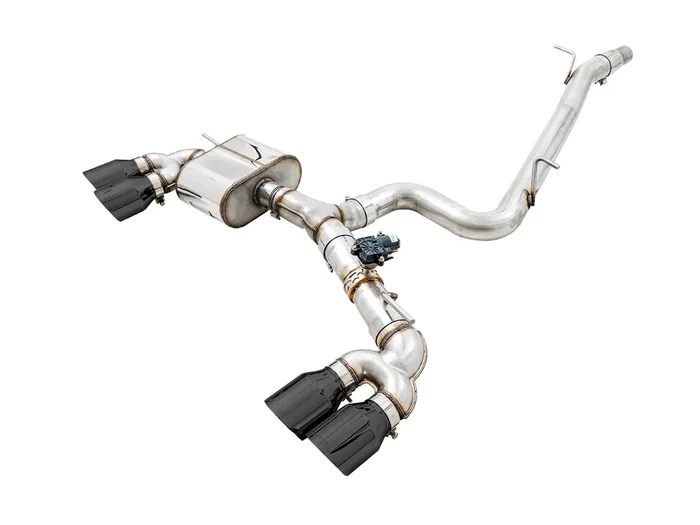 AWE SwitchPath™ Exhaust for MK7 Golf R – Diamond Black Tips, 102mm – 3025-43068