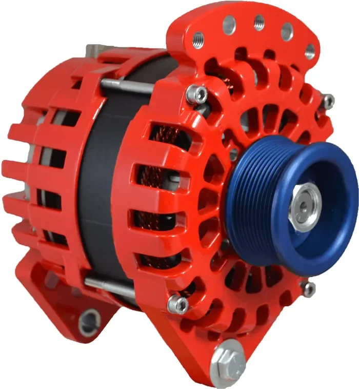 Balmar Alternator 3.15‘‘ Dual Foot Saddle J10 Serpentine Pulley – 170A – 12V