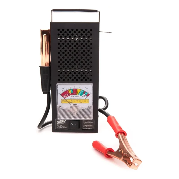 Battery Tender Battery Load Tester 12 Volt At 100 Amps / 6 Volt At 50 Amps Battery Tester – Includes Alligator Clamps – 12V Or 6