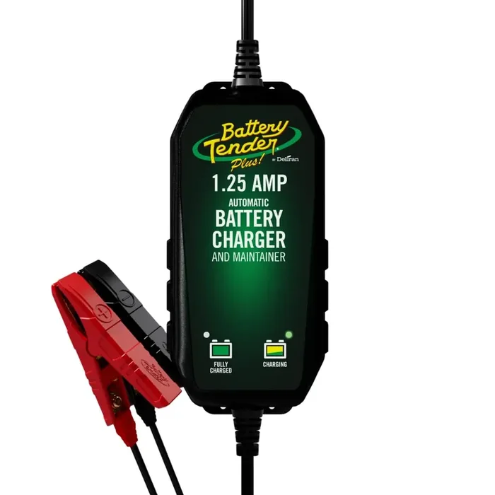 Battery Tender Plus 12V – 1.25 Amp Battery Charger And Maintainer – 022-0185G-Dl-Wh