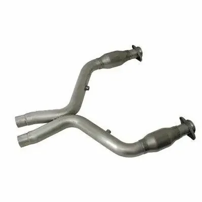 BBK Short Mid X-Pipe W/ Converters For Use W/ 1642/0 Headers (2011-2014 Mustang V6) – 1461