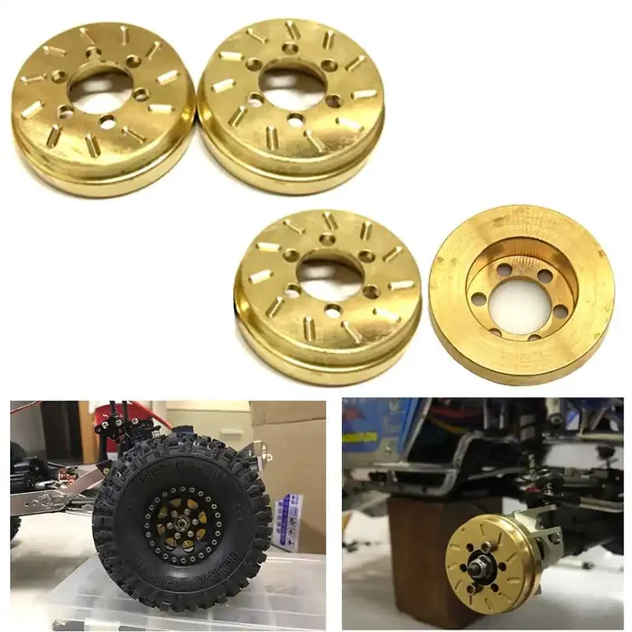 Benedict Harry 4Pcs Internal Wheel Weights For 1/10 Rc 1.9‘‘/2.2‘‘ Beadlock Wheel Rims