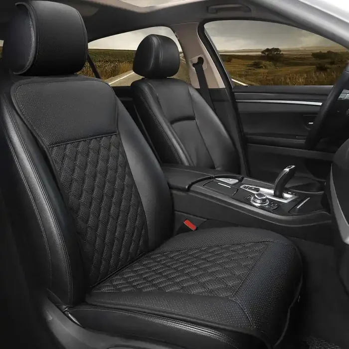 Black Panther Car Seat Cover, Luxury Car Protector, Universal Anti-Slip Driver Seat Cover With Backrest(1 Piece, Black)