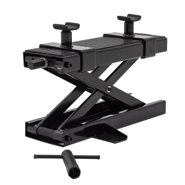 Black Widow Mc-Jack Steel Motorcycle Jack, 1100 Pound Capacity