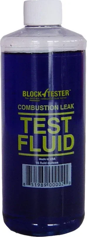 Block Tester Bt-600 Replacement Combustion Leak Test Fluid 16 Oz