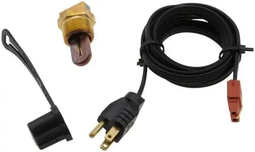 Bmi Engine Block Heater Compatible With Kubota Tractor M B & L Series 3, 4 & 5 Cyl Engines