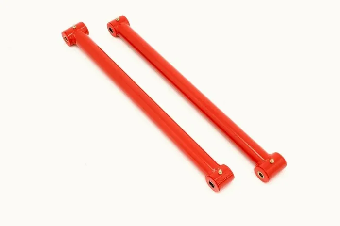 BMR 1996-2006 W-Body Trailing Arms, Rear, Polyurethane Bushings (Red)