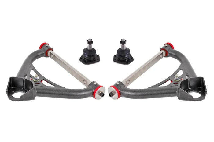 BMR AA015H Black A-Arms, Upper, DOM, Non-Adjustable, Polyurethane Bushings 2nd Gen F-Body 1970 – 1981 Chevrolet, Pontiac