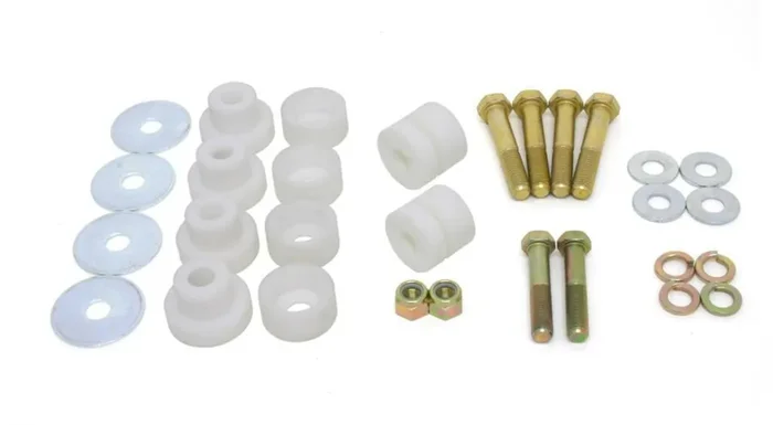 BMR BMB001 Delrin Body Mount Bushing Kit, Front Subframe 1st Gen F-Body 1967 – 1981 Chevrolet, Pontiac