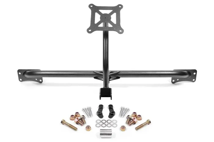 BMR Suspension PM760 Bolt-on Parachute Mount – Black Hammertone (2015-2026 Mustang S550 & S650)