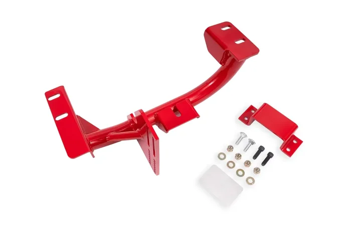 BMR TCC011R 1993-1997 4th Gen F-Body Torque Arm Relocation Crossmember, T56 / M6, LT1 (Red)
