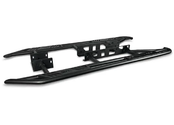 Body Armor 4X4 Tc-4124 Revo Step Sliders Fits Tacoma Double Cab Short Bed 05-22, Black