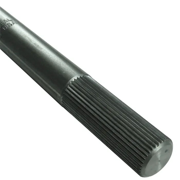 Borgeson Steering Shaft 3/4-36 Splined Steel 2in. Long Splined Full Length 409202