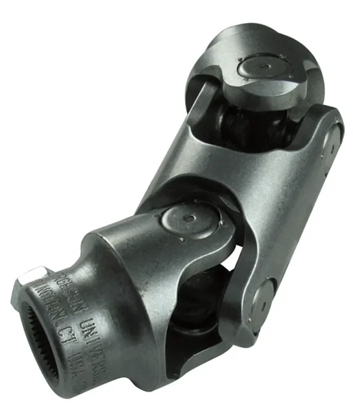 Borgeson Steering Universal Joint Double Steel 3/4DD X 7/8 Smooth Bore 024966