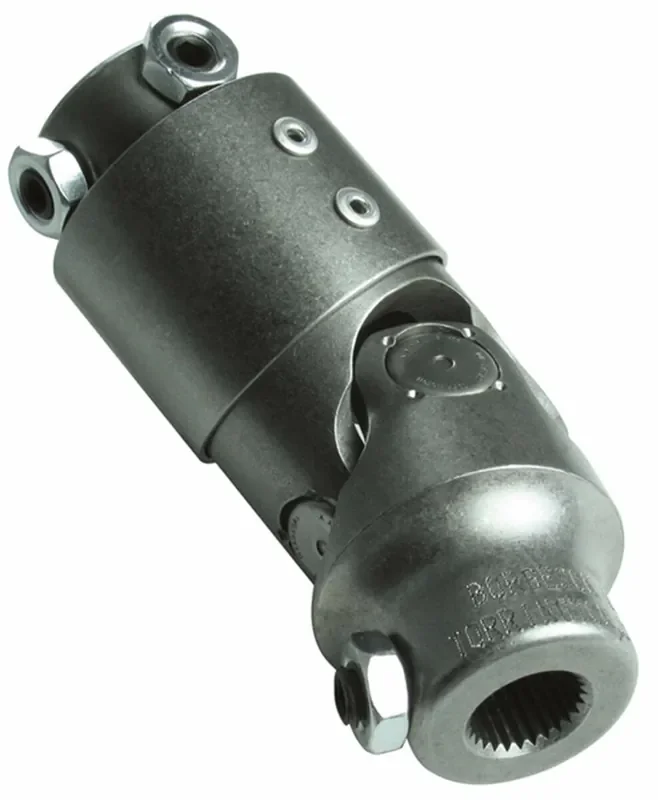 Borgeson Steering Universal Joint/Vibration Damper Steel 3/4DD X 3/4-36 034934