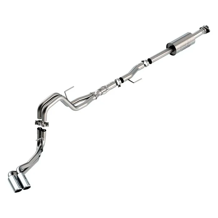 Borla 140875 Cat-Back For ‘21-‘23 F-150 5.0L At 2&4Wd Crew Cab 5‘ 7‘‘ Bed./Ext. Cab 6‘ 7‘‘ Bed Exc. Tremor & Black Appear. Pkg.