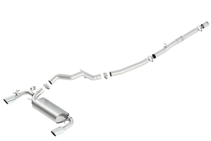 Borla Cat-Back(Tm) Exhaust System – Atak(R) – Stainless Steel Tips (2016-2018 Focus RS) – 140730
