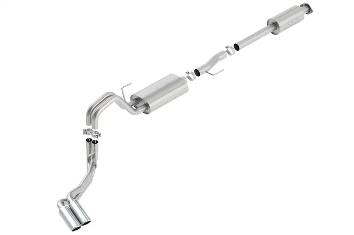 Borla Cat-Back(Tm) Exhaust System – S-Type – Stainless Steel Tips (2015-2020 Ford F-150) – 140618