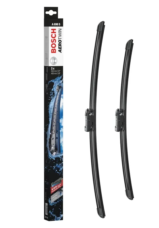 Bosch 3397007696 Aerotwin Oe Replacement Wiper Blades Driver & Passenger Side – Set Of 2 (22‘ & 18‘)
