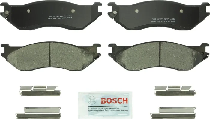 Bosch Bc897 Quietcast Premium Ceramic Disc Brake Pad Set – Compatible With Select Dodge Ram 1500; Front; Dodge Ram Srt-10; Rear