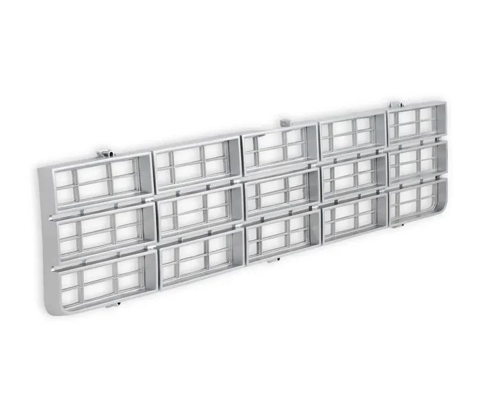 BROTHERS C/K Chevy Grille – w/o Bowtie – Silver pn 04-310