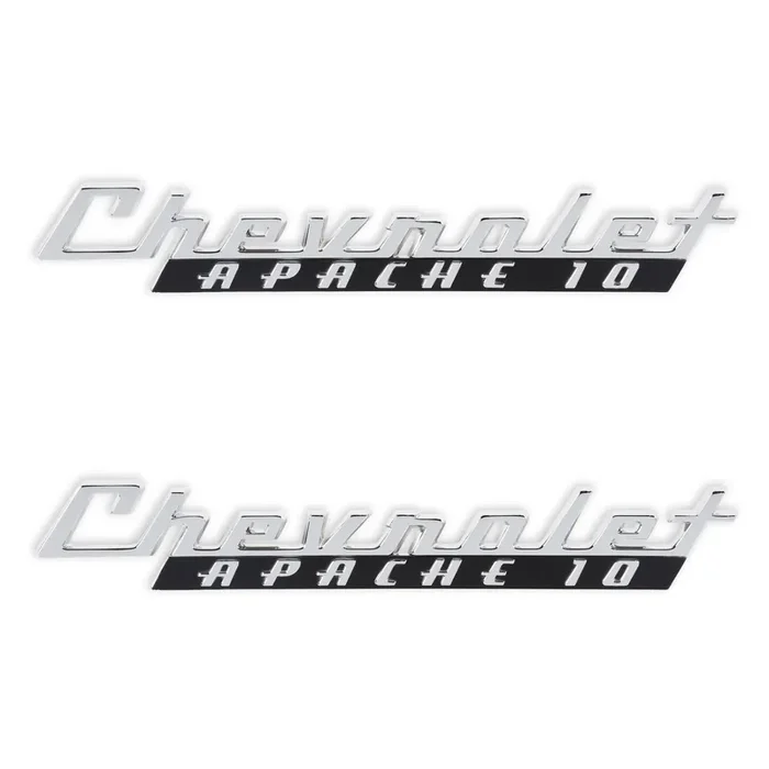 BROTHERS C/K Fender Badge Pair – Chevrolet Apache 10 pn 04-563
