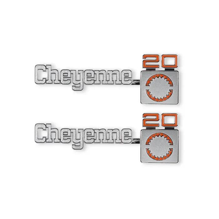 BROTHERS C/K Fender Badge Pair – Cheyenne 20 pn 04-540
