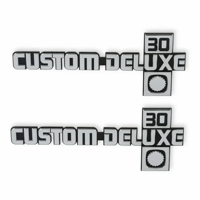 BROTHERS C/K Fender Badge Pair – Custom Deluxe 30 pn 04-552