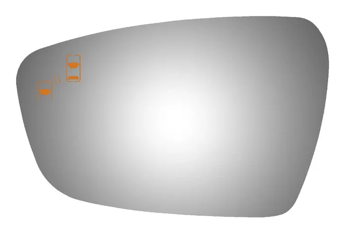 Burco 4728Bc Driver Side Replacement Mirror Glass For 2017 Kia Forte, Forte5