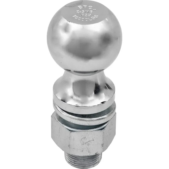Buyers Products (1802167 Carbon Steel 2-5/16 In. Chrome Hitch Ball, 10,000 Lbs. M.G.T.W.