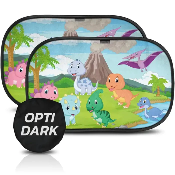 Caramaz Car Window Shade For Baby With Certified Uv-Protection 2 Pack – 20‘‘X12‘‘