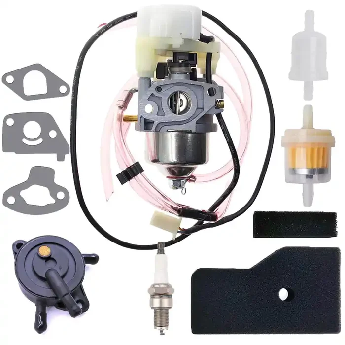 Carburionix Eu2000I Carburetor For Honda Eb2000I Eb2000I Eb2000It1 Eu2000Ik1 Bf30E B/D/E Carb With Air Filter Spark Plug Gasket Fuel Line Fuel Pump Kit – 16100-Z0D-D03 16100-Z0D-D01 Carburetor