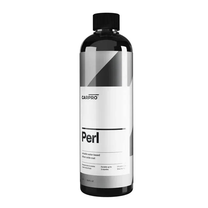 Carpro Perl Plastic & Rubber Protectant – [Plastic, Engine, Rubber, Leather] – Concentrated Tire Dressing, Water Based Uv Protection, Satin Finish – 500Ml (17Oz)