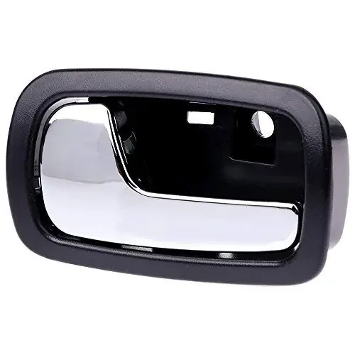 Cciyu Door Handle Chrome Interior Front Left Side Replacement Fit For 2005-2010 For Chevrolet Cobalt 2007-2010 For Pontiac G5 Bl