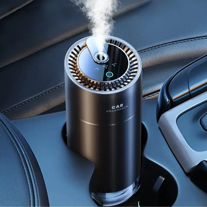 Ceeniu Smart Car Air Fresheners, New Smell Experience By Ultrasonic Mist, Auto On/Off, Powerful Built-In Battery, Long Lasting N