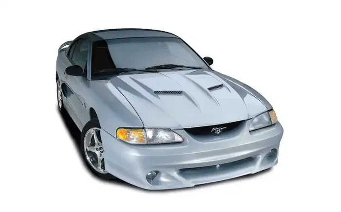 Cervinis Type 2 Ram Air Hood (Part 1167) – 1994–1998 Mustang GT / Cobra / V6