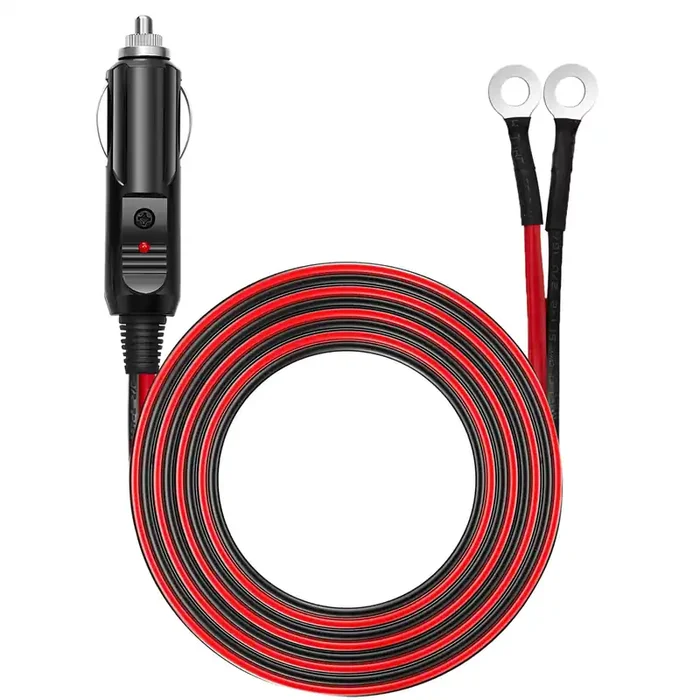 Chanzon 3Ft/6Ft Ul Listed 12V/24V 15A Male To Male Cigarette Lighter Plug, Heavy Duty Cable Charger Cord With Led And Fuse Prote